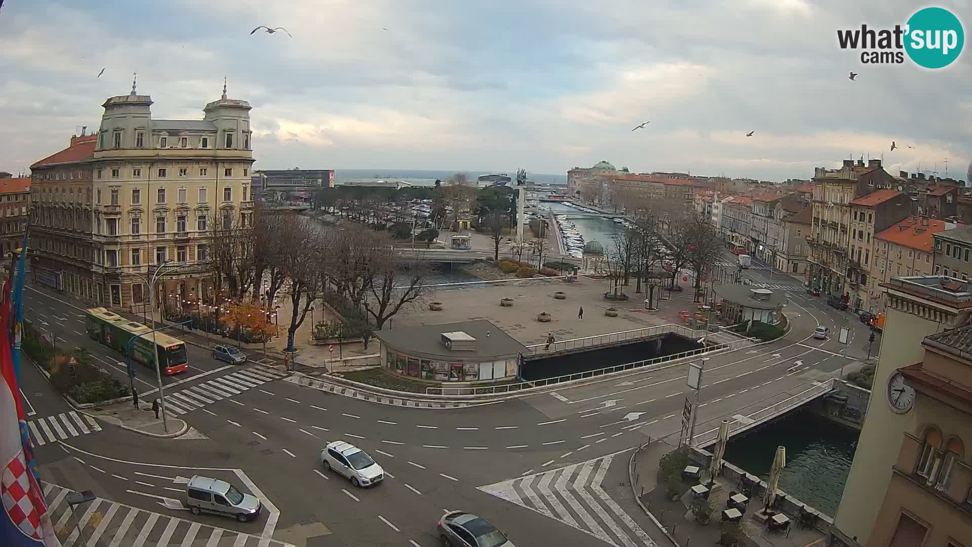 Rijeka –  Rječina, Fiumara and Tito square