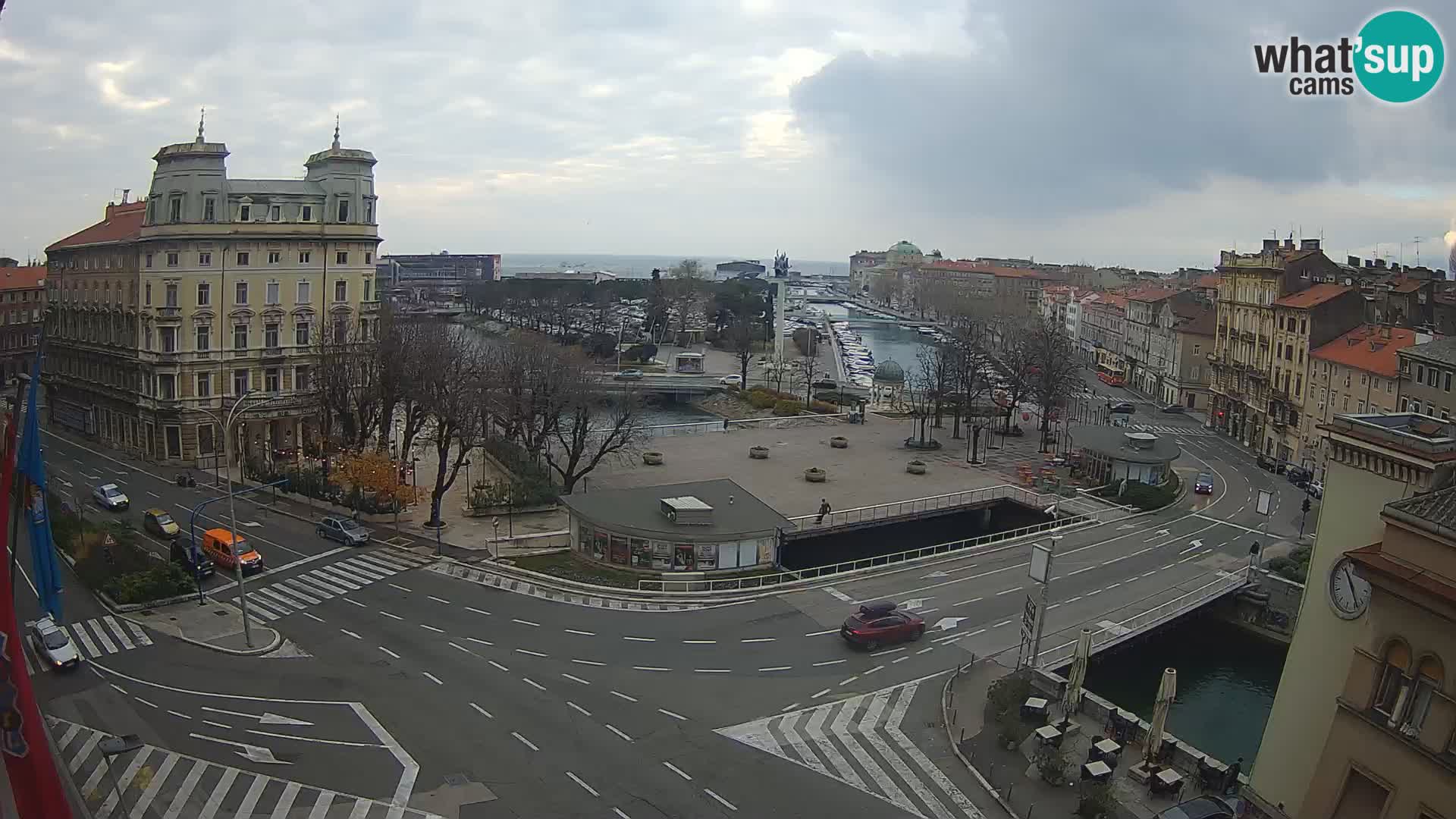 Rijeka –  Rječina, Fiumara and Tito square