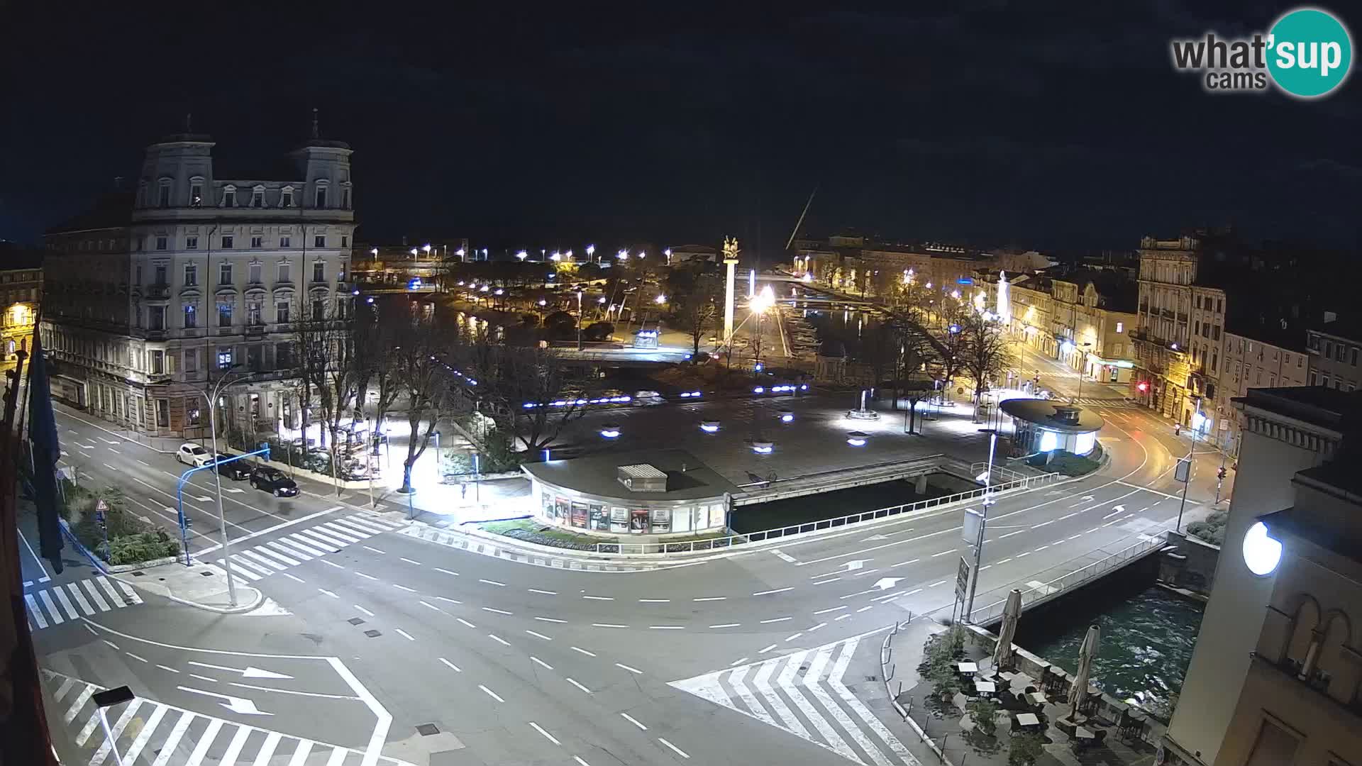 Rijeka –  Rječina, Fiumara and Tito square