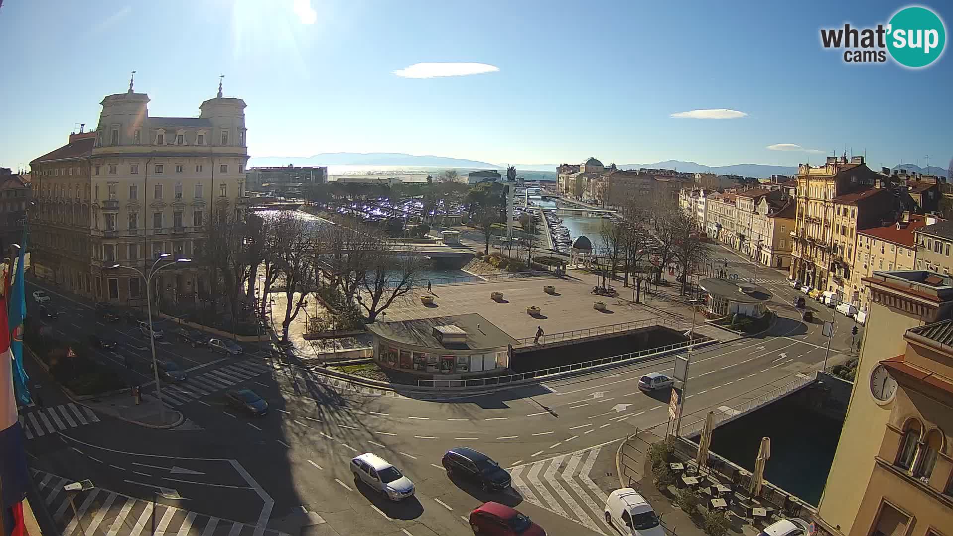 Rijeka –  Rječina, Fiumara and Tito square