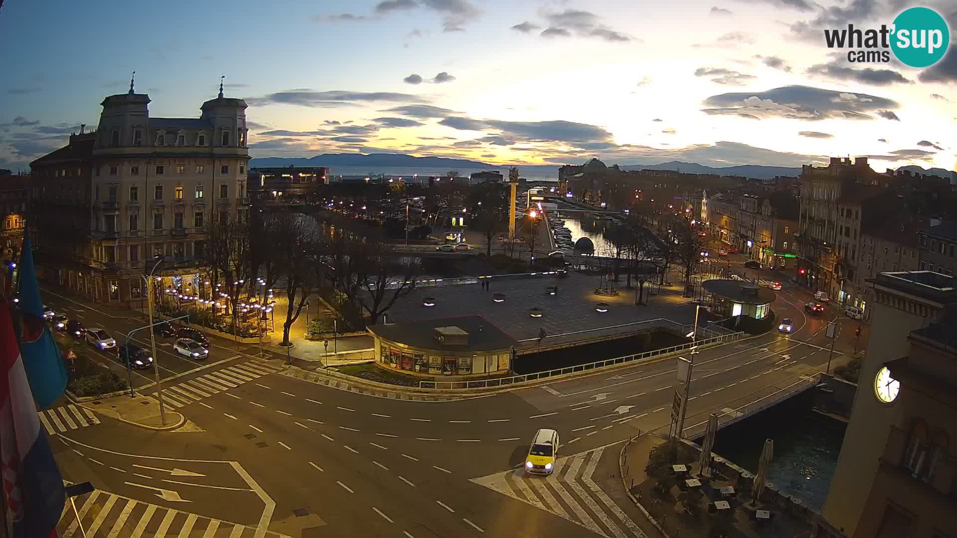 Rijeka –  Rječina, Fiumara and Tito square