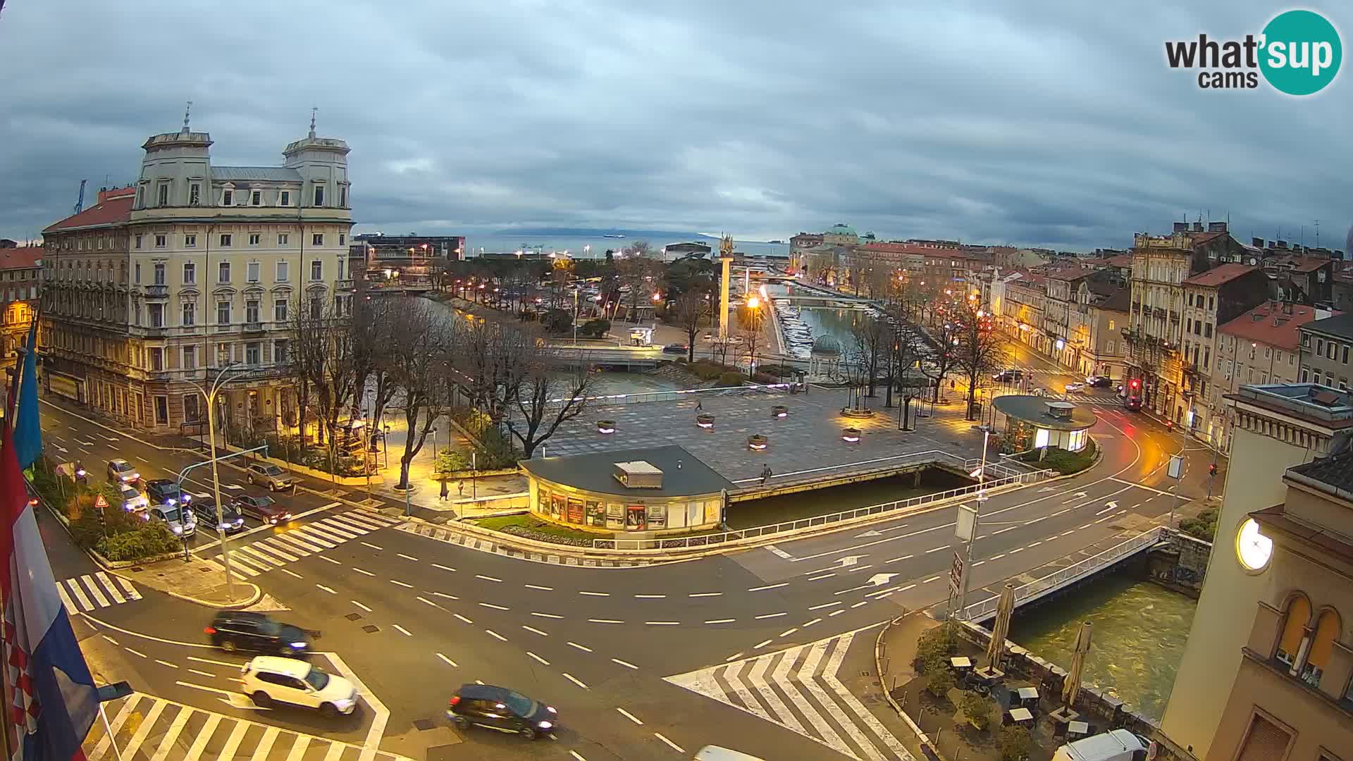 Rijeka –  Rječina, Fiumara and Tito square