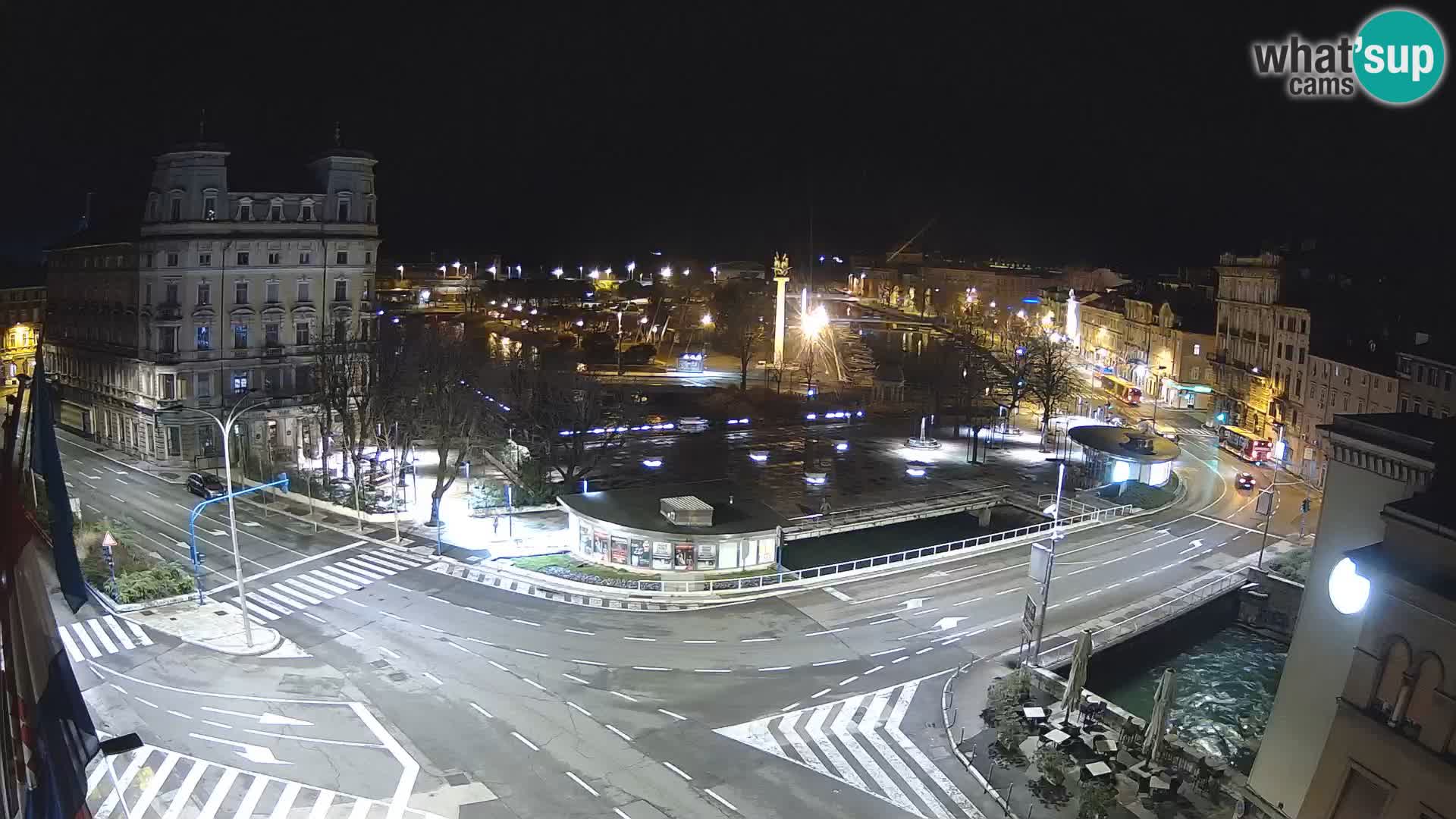 Rijeka –  Rječina, Fiumara and Tito square