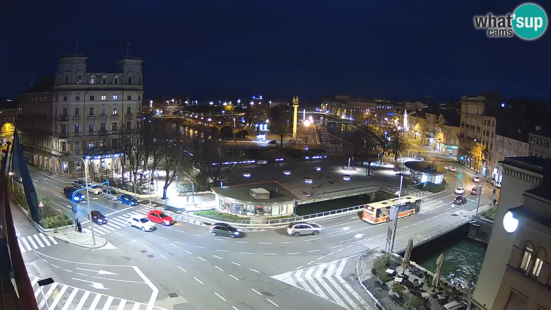 Rijeka –  Rječina, Fiumara and Tito square