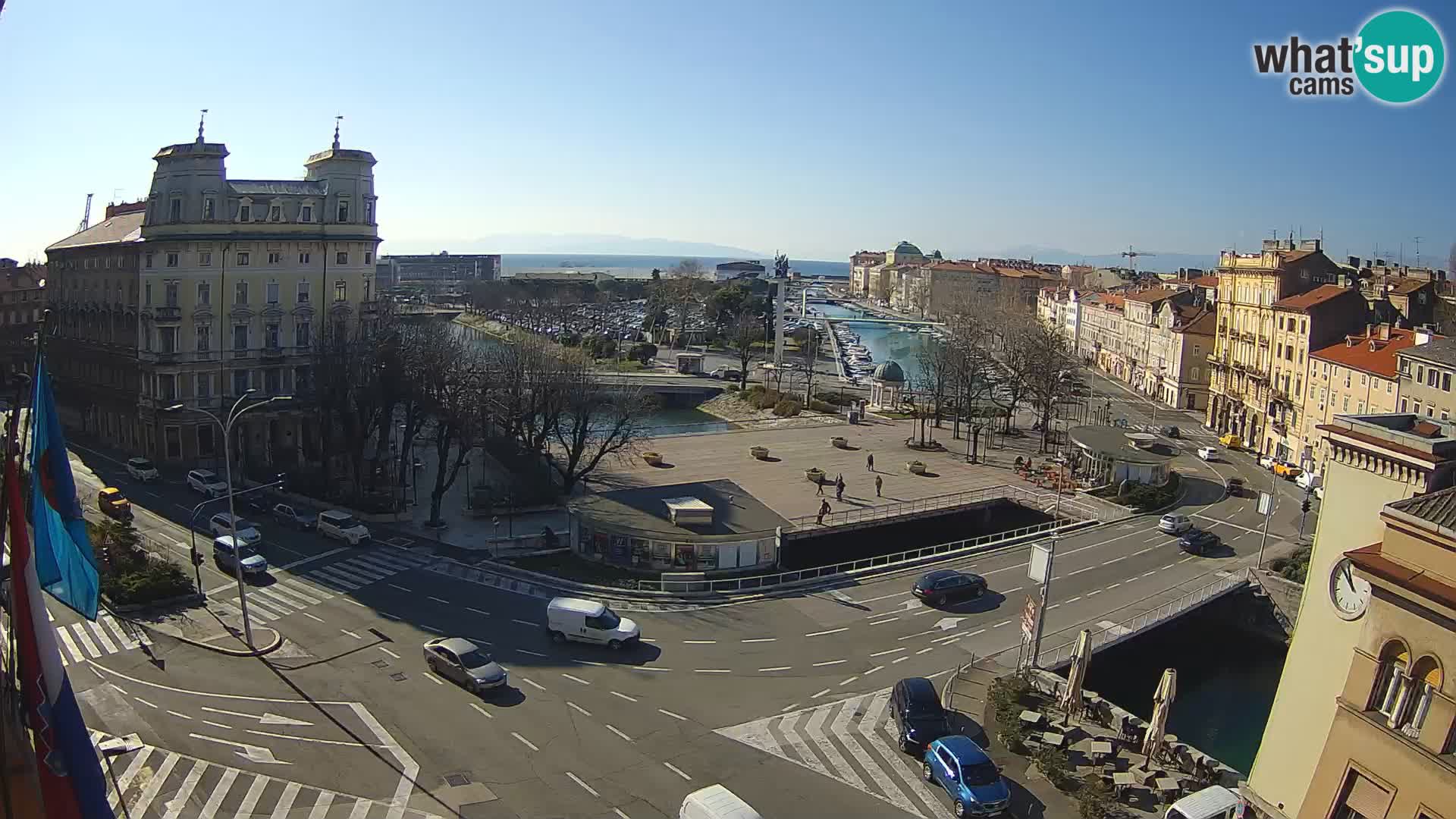 Rijeka –  Rječina, Fiumara and Tito square