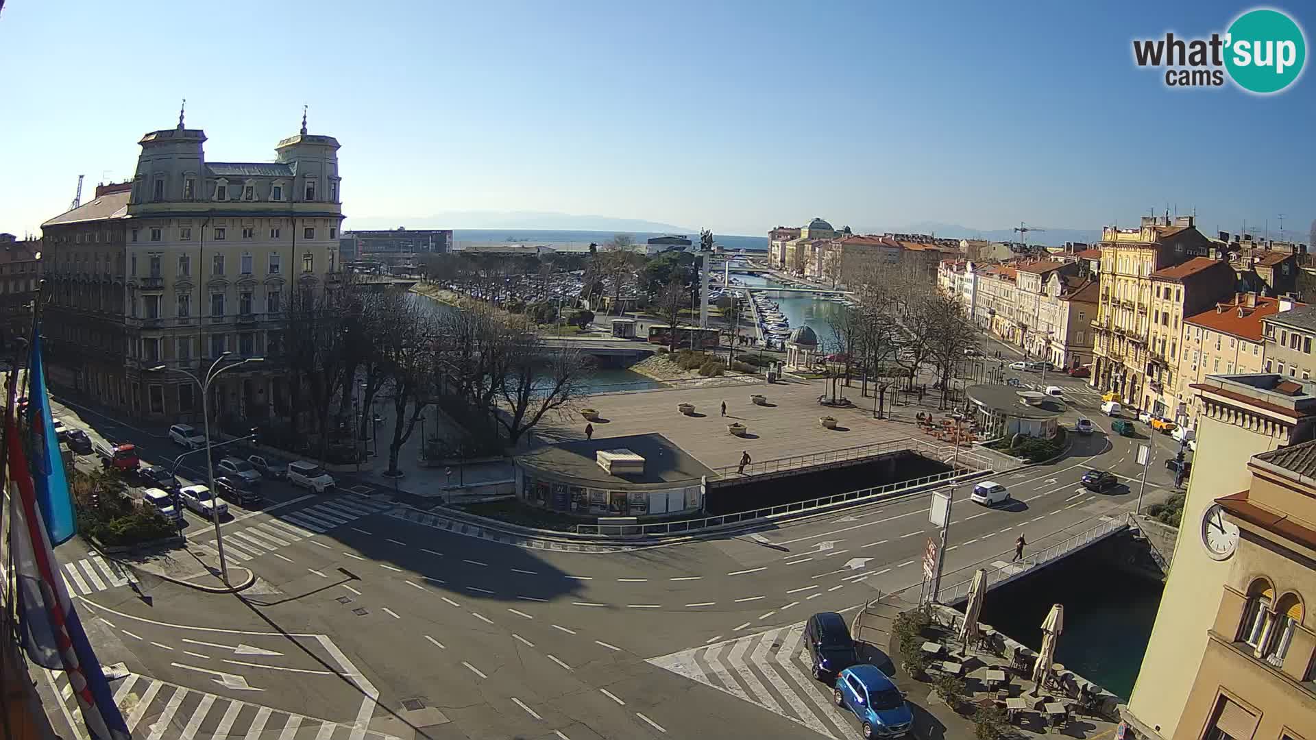 Rijeka –  Rječina, Fiumara and Tito square