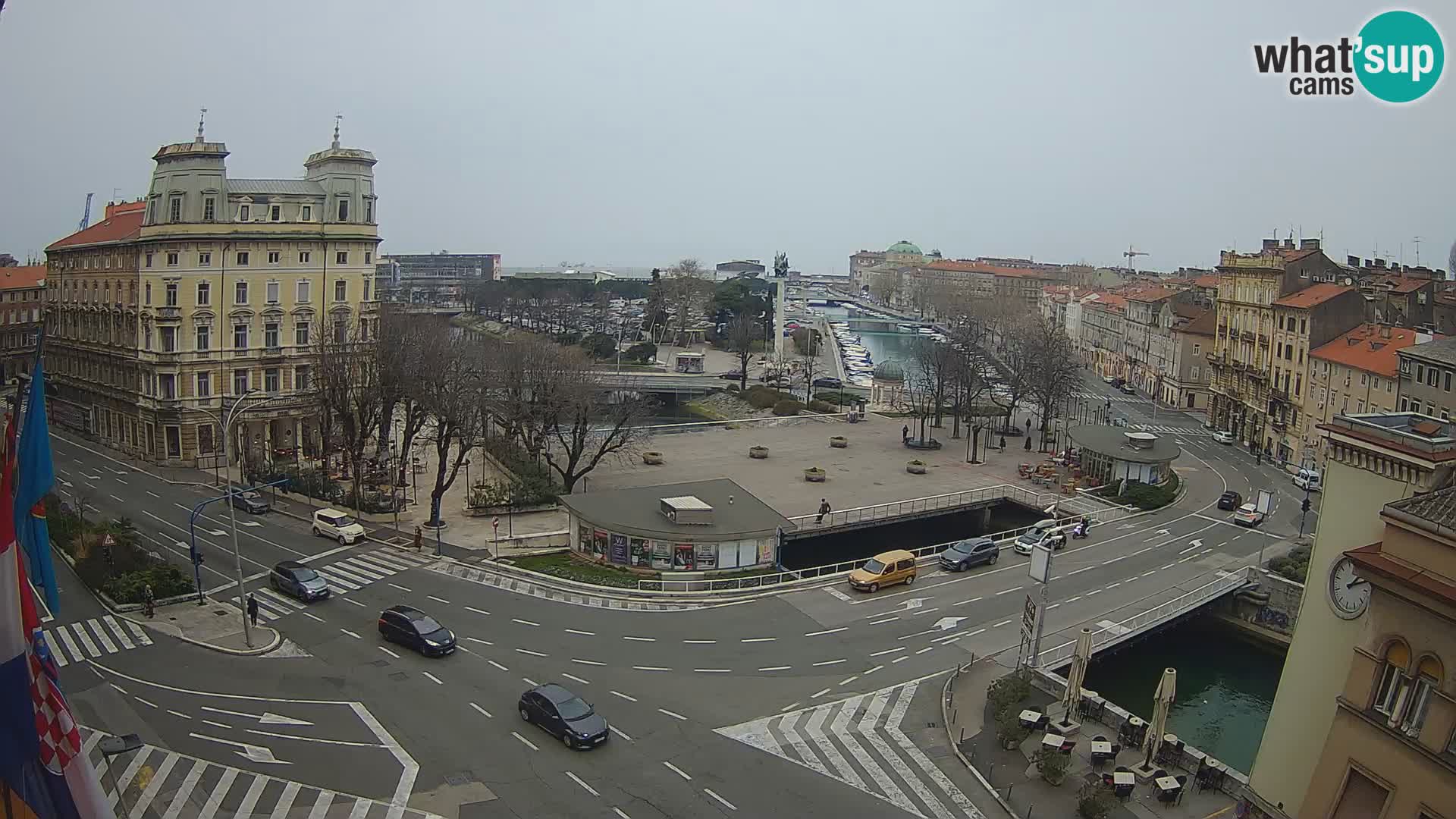 Rijeka –  Rječina, Fiumara and Tito square