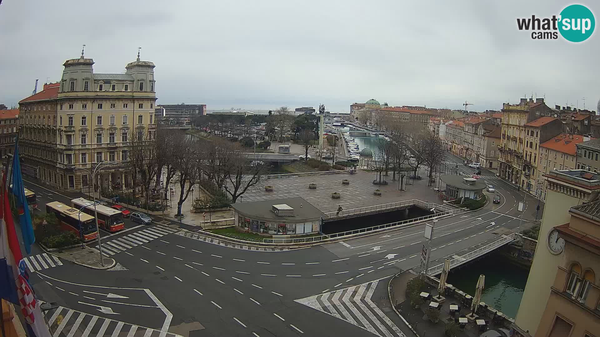 Rijeka –  Rječina, Fiumara and Tito square