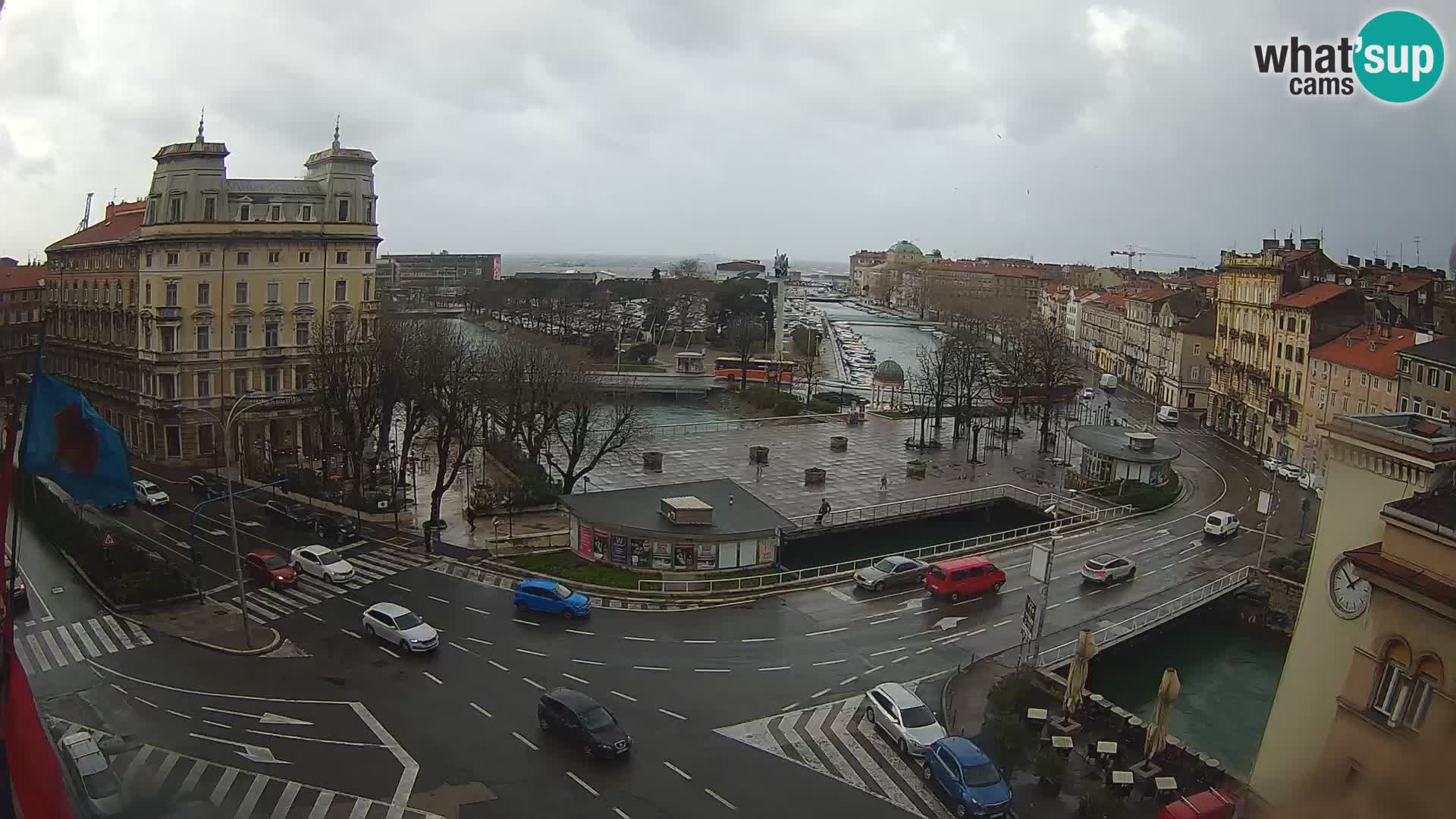 Rijeka –  Rječina, Fiumara and Tito square