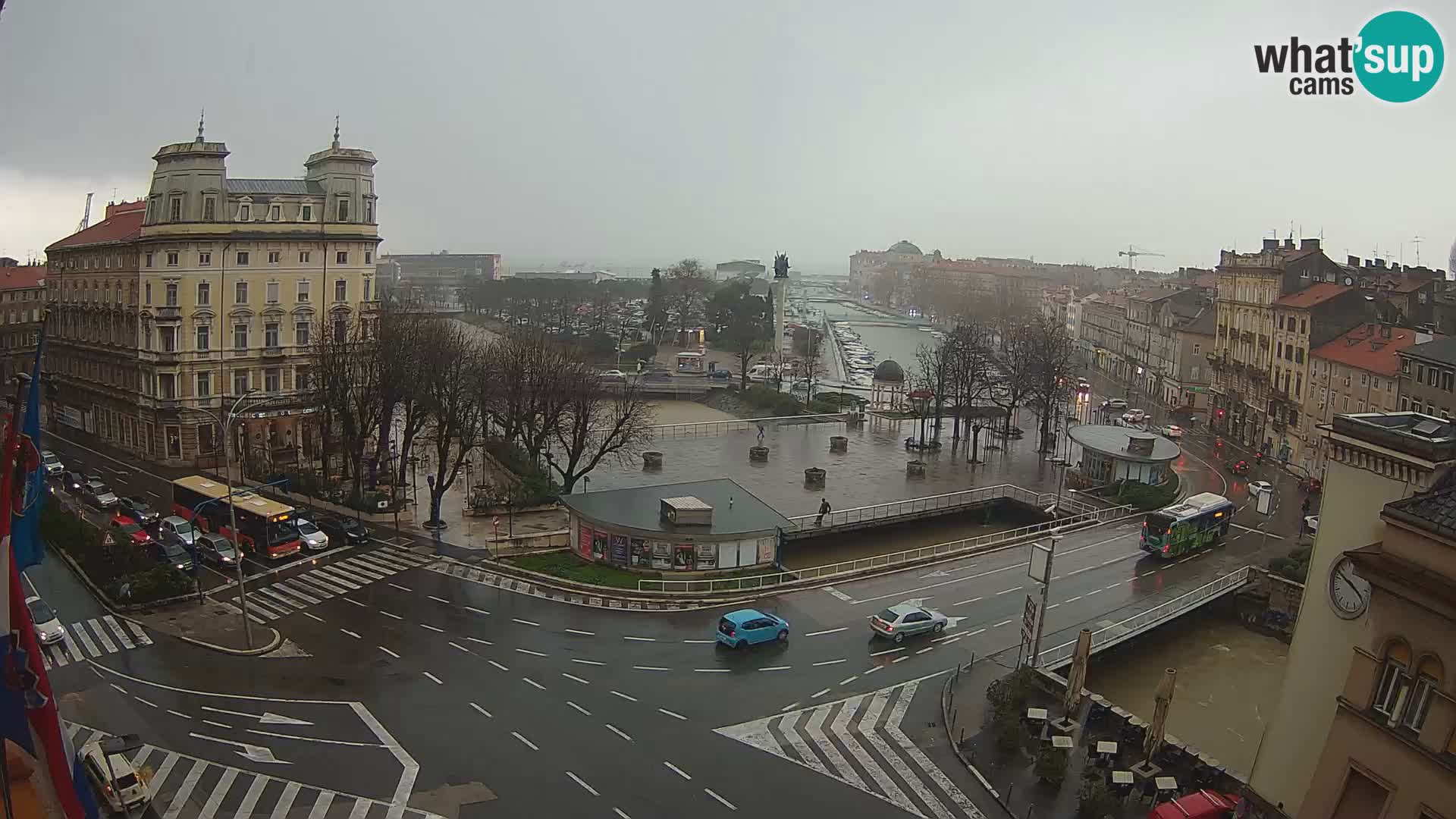 Rijeka –  Rječina, Fiumara and Tito square