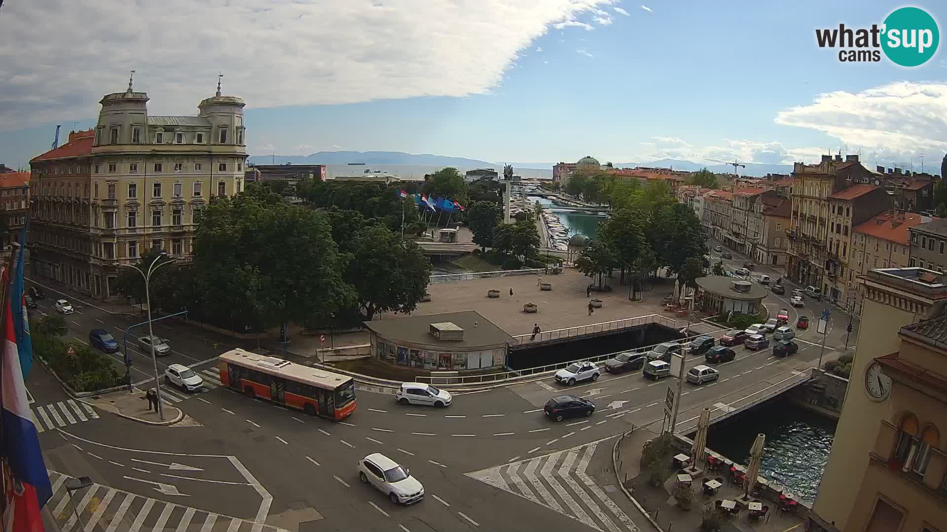 Fiume – Piazza Tito e Fiumara