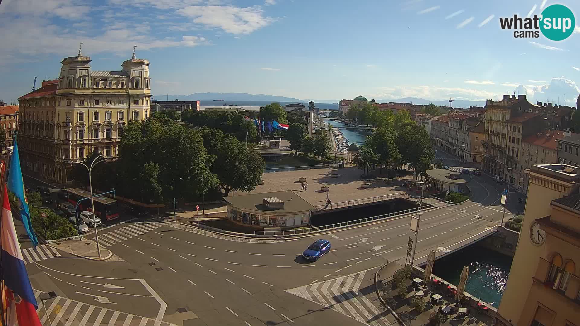 Rijeka –  Rječina, Fiumara and Tito square
