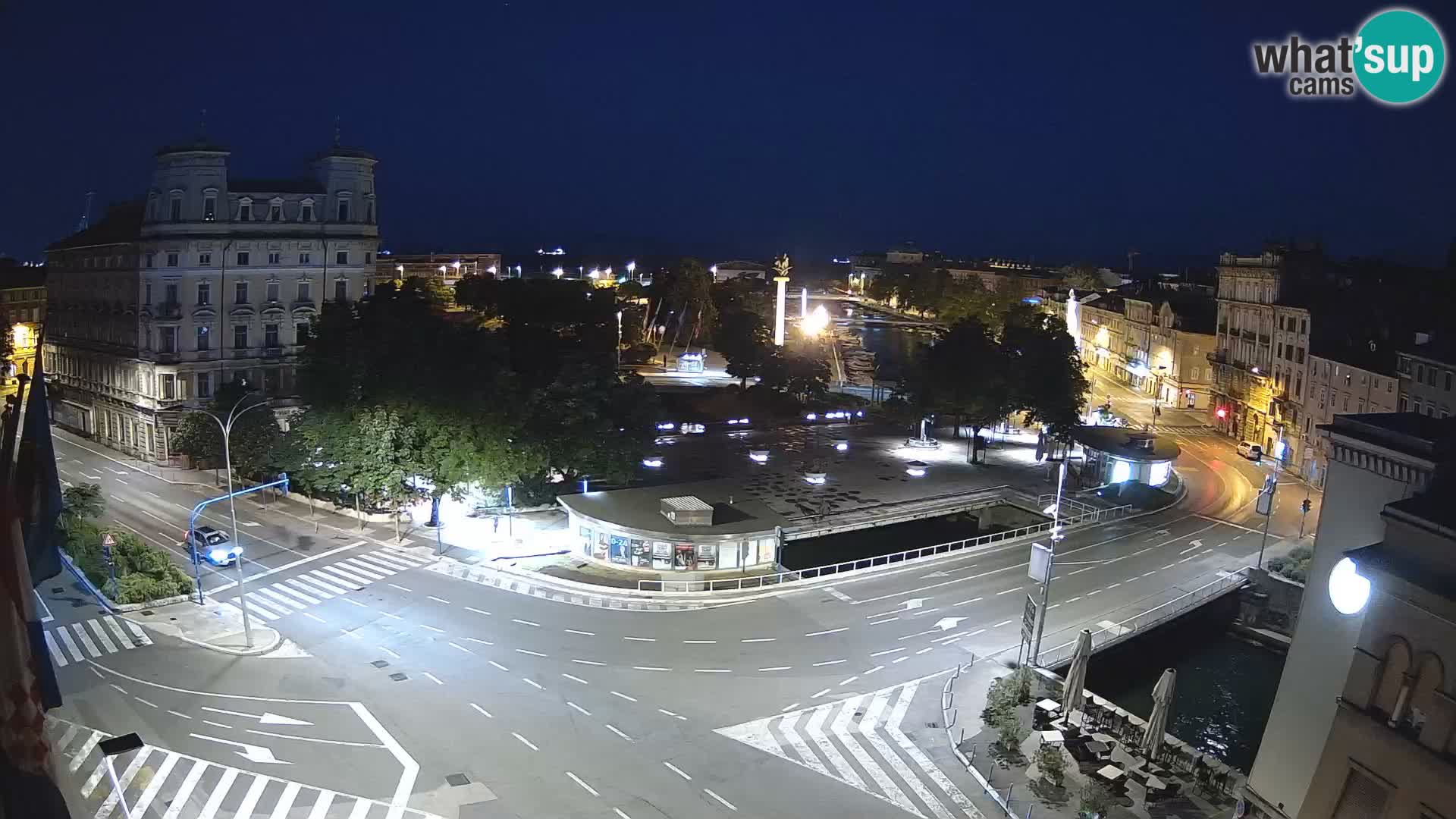Rijeka –  Rječina, Fiumara and Tito square