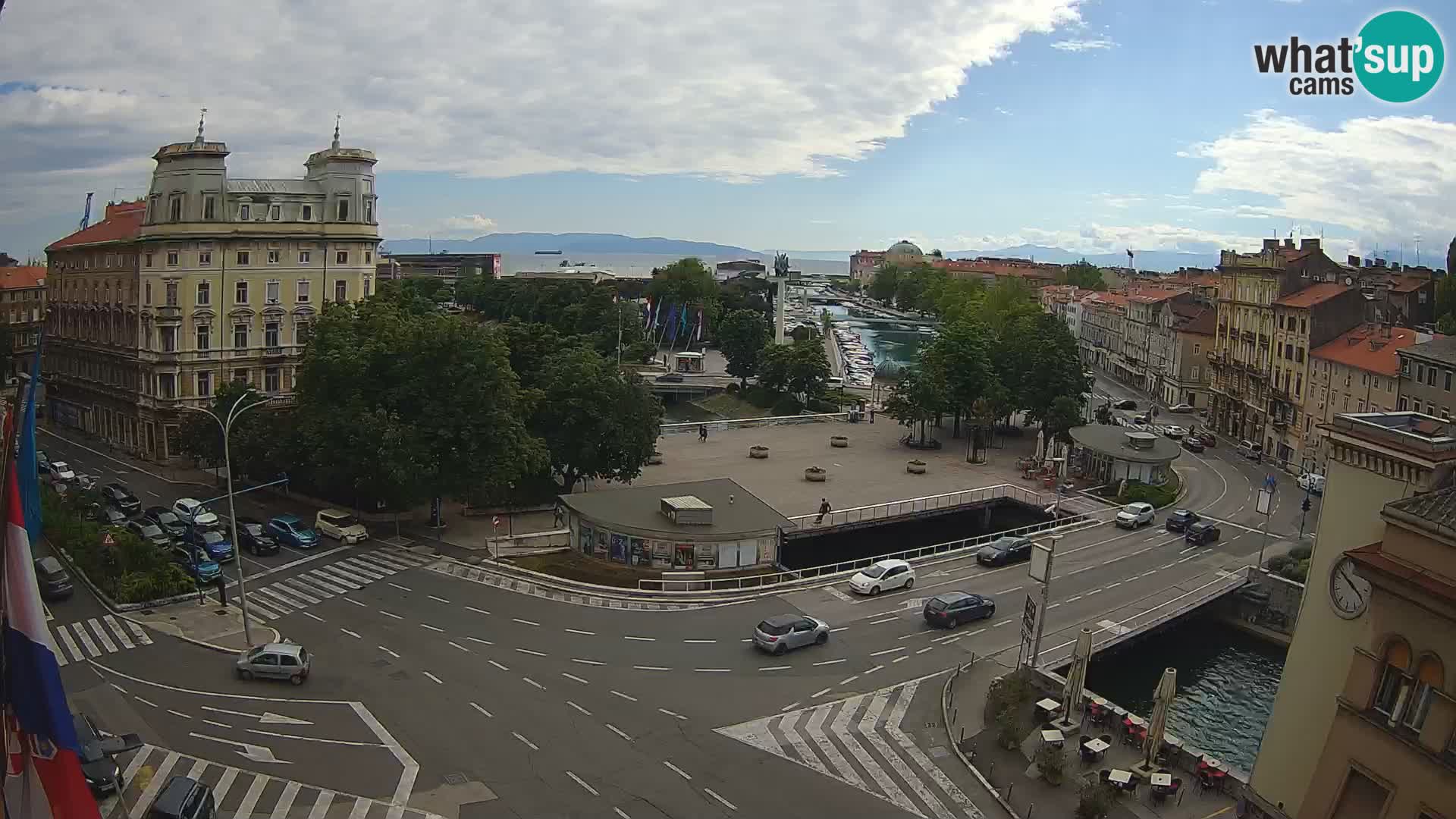 Rijeka –  Rječina, Fiumara and Tito square
