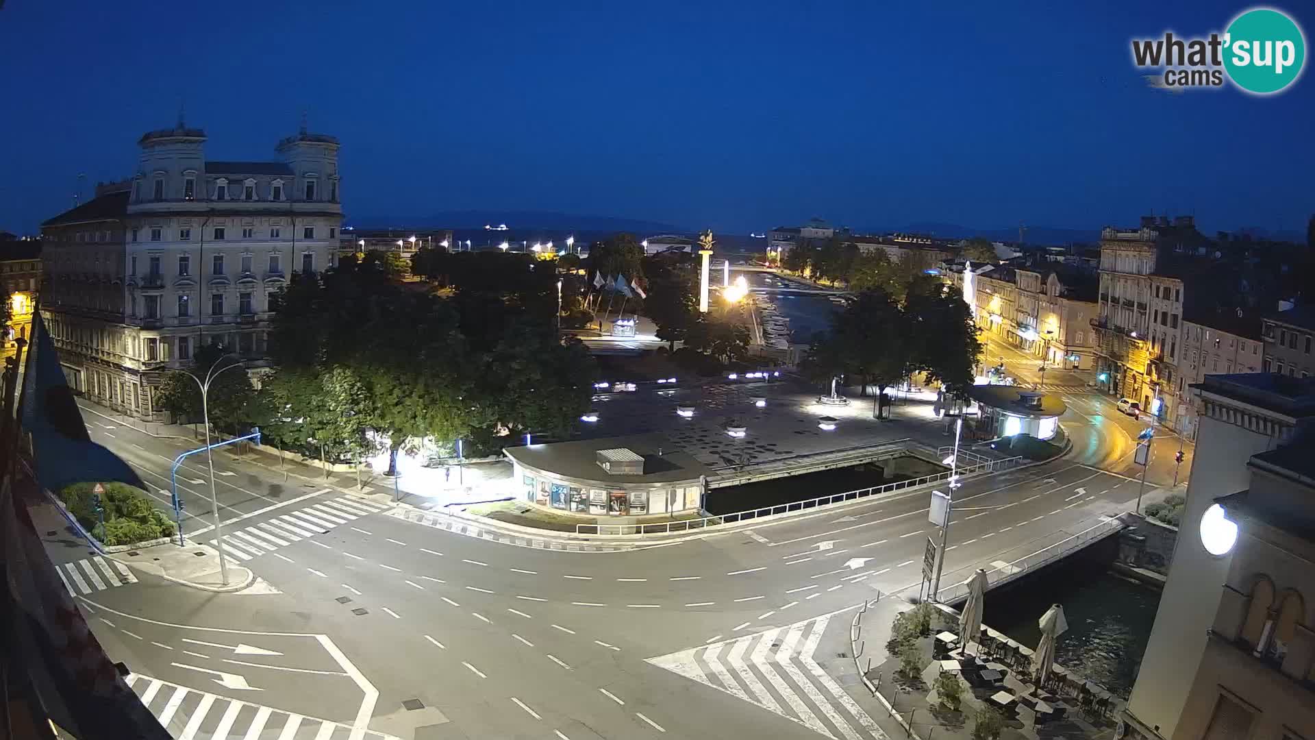 Rijeka –  Rječina, Fiumara and Tito square