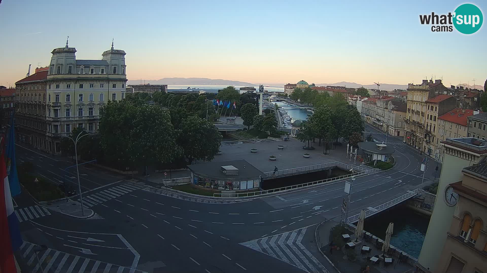 Rijeka –  Rječina, Fiumara and Tito square