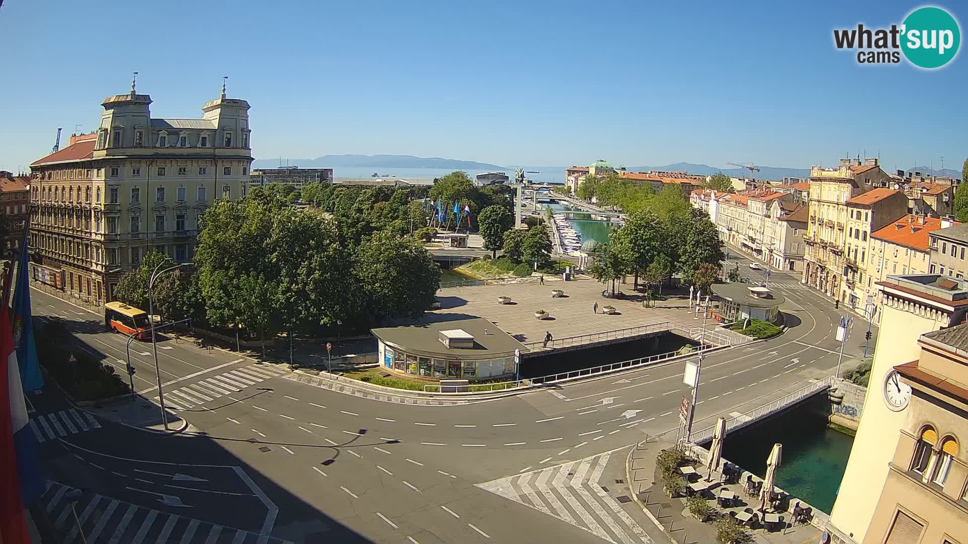 Rijeka –  Rječina, Fiumara and Tito square