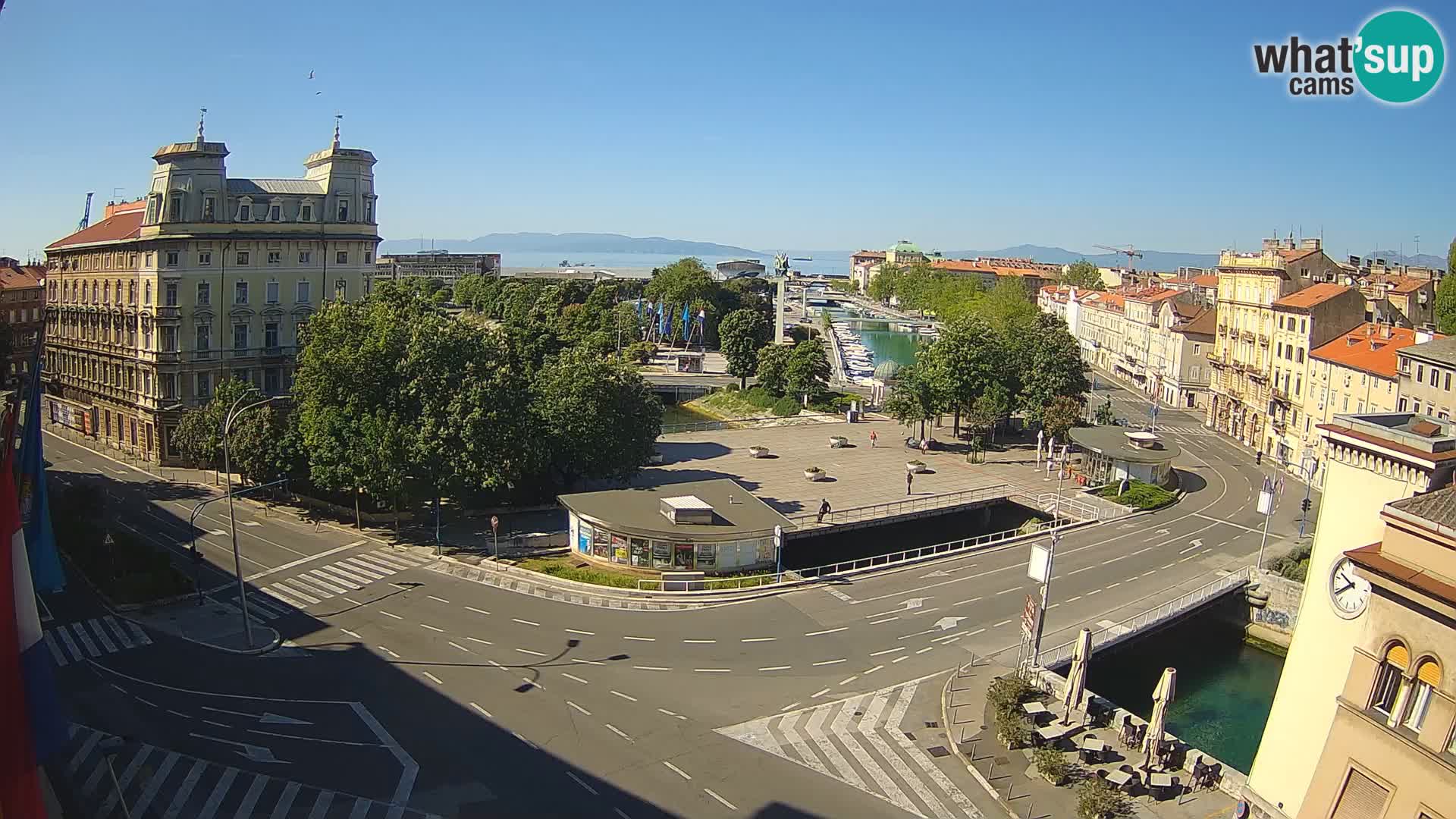 Rijeka – Titov trg in Fiumara