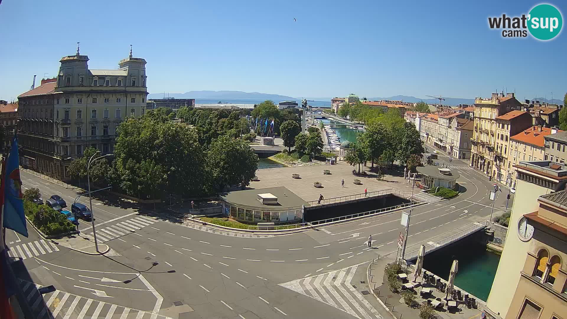 Rijeka –  Rječina, Fiumara and Tito square