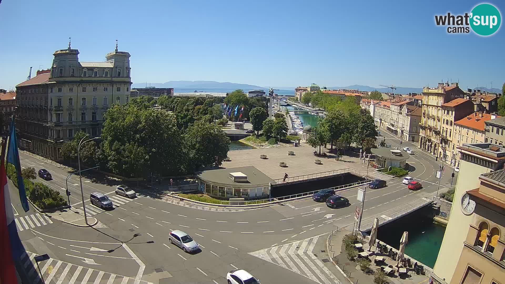 Rijeka –  Rječina, Fiumara and Tito square