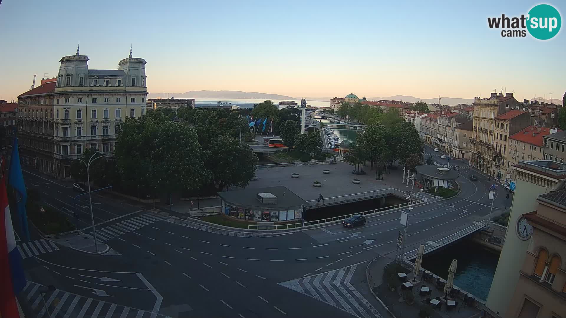 Rijeka –  Rječina, Fiumara and Tito square