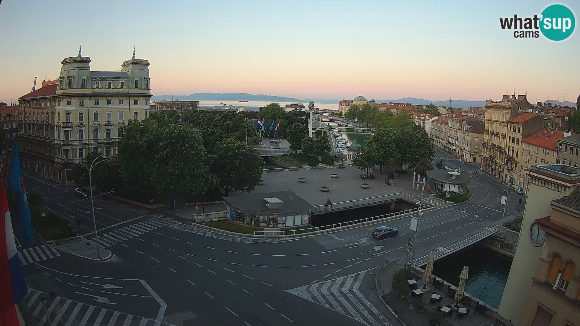 Rijeka –  Rječina, Fiumara and Tito square