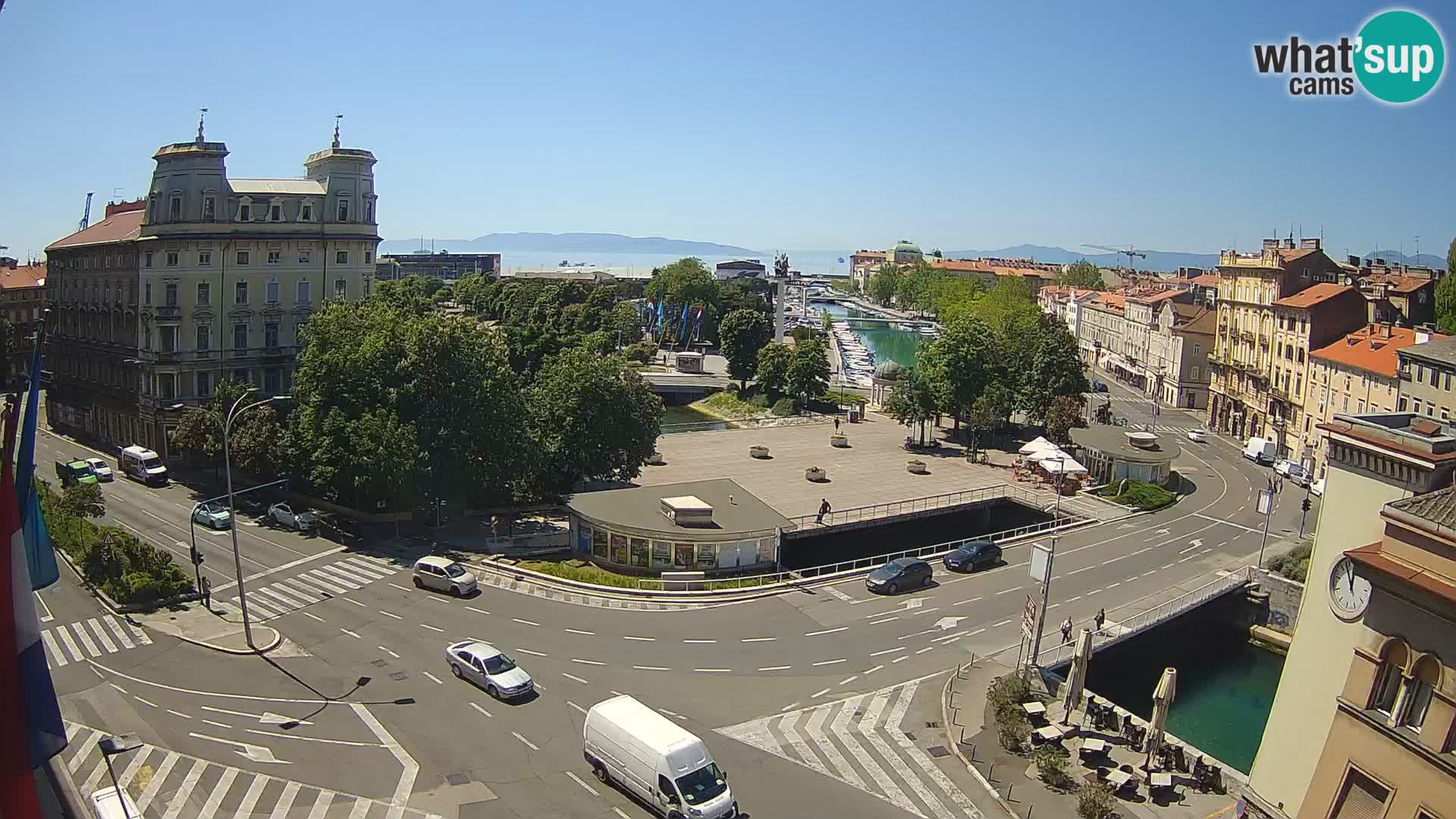Rijeka –  Rječina, Fiumara and Tito square