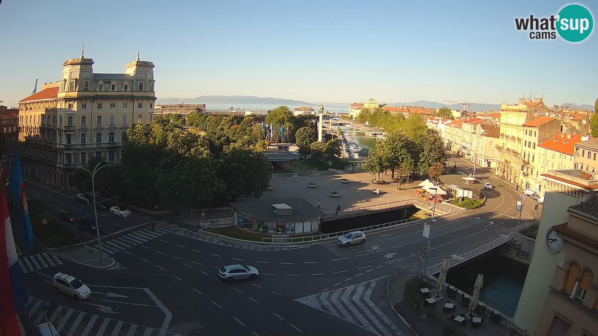 Rijeka –  Rječina, Fiumara and Tito square