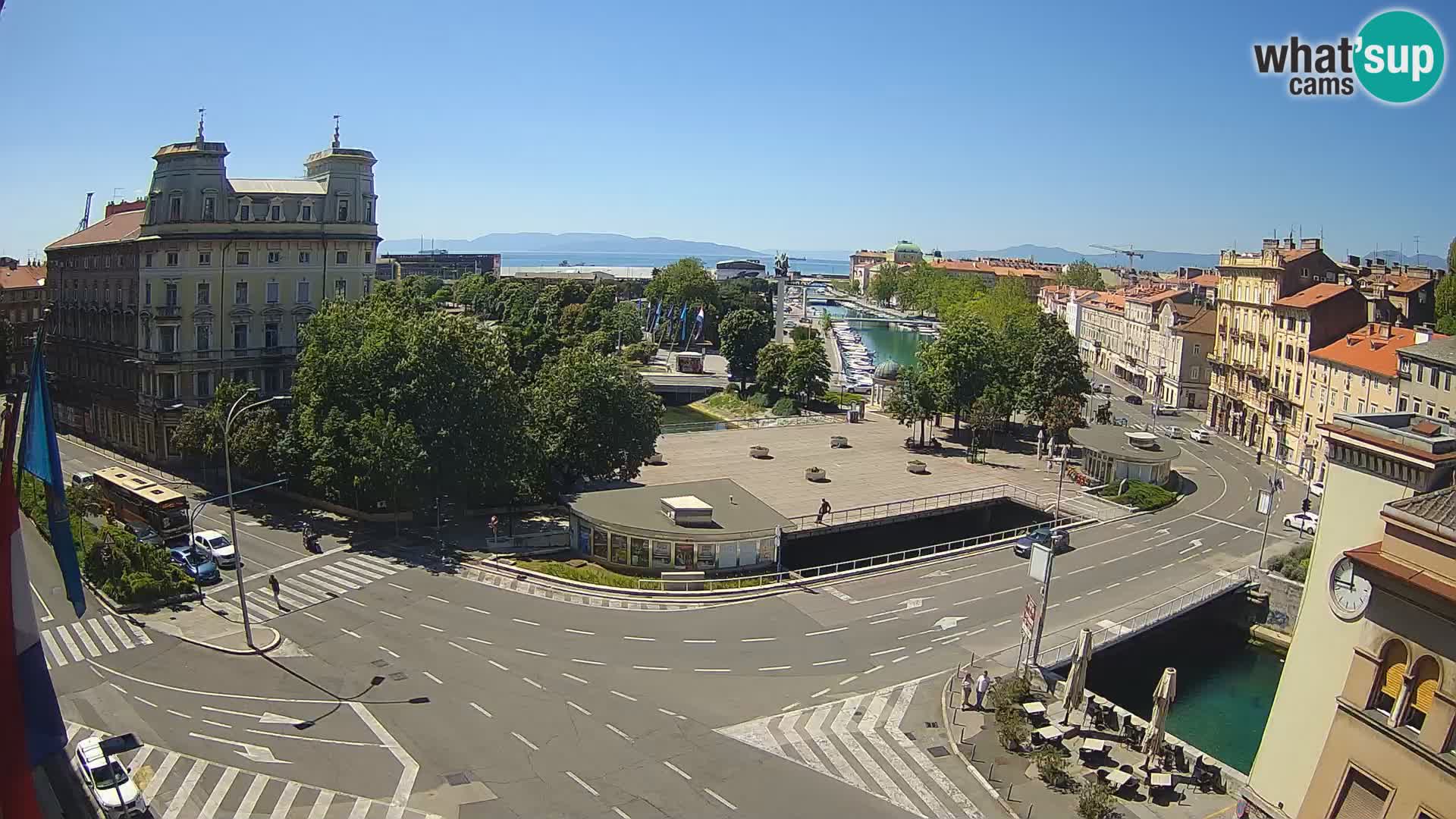 Rijeka –  Rječina, Fiumara and Tito square