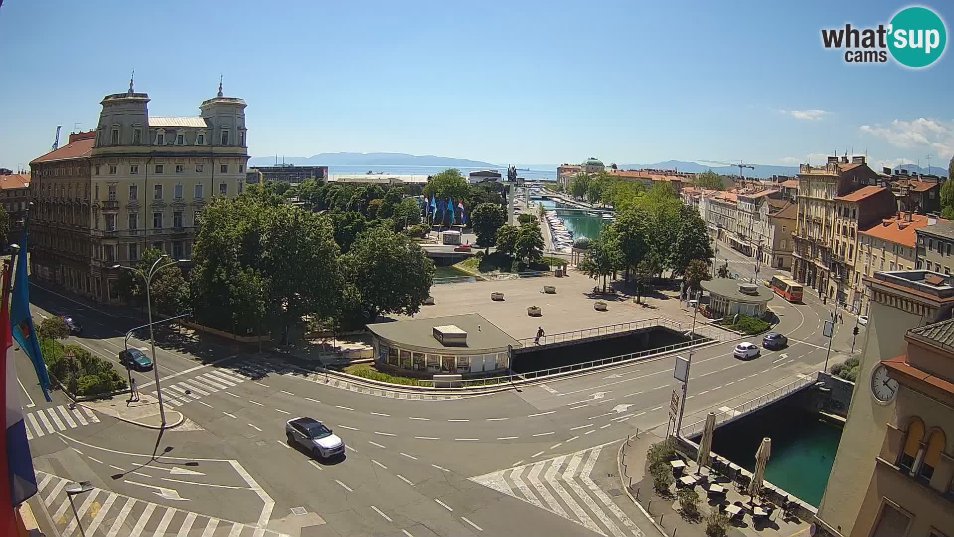 Rijeka – Titov trg in Fiumara