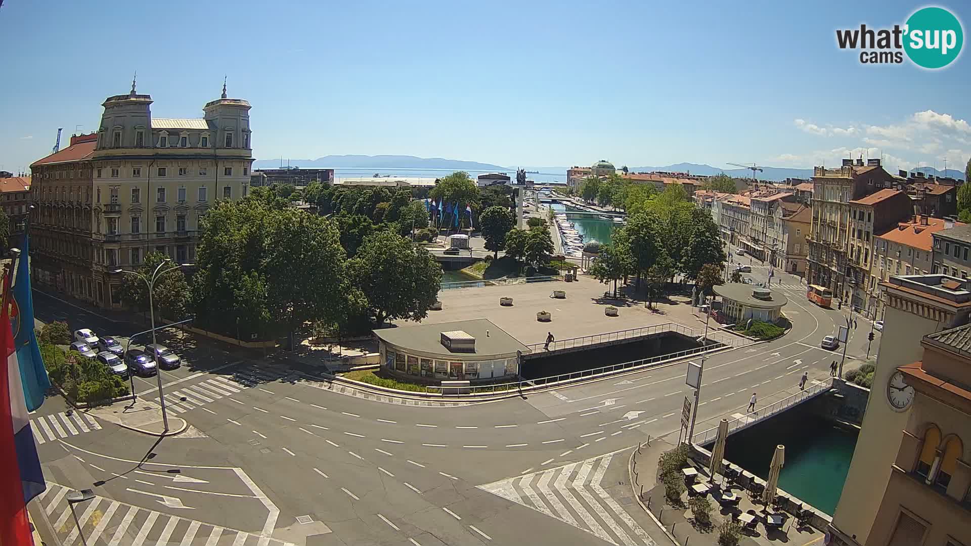 Fiume – Piazza Tito e Fiumara