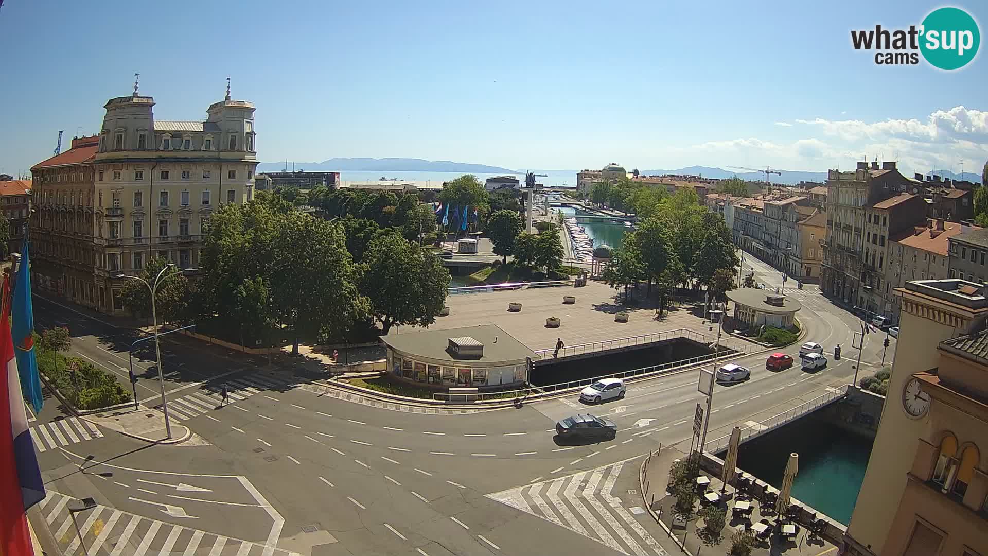 Rijeka –  Rječina, Fiumara and Tito square