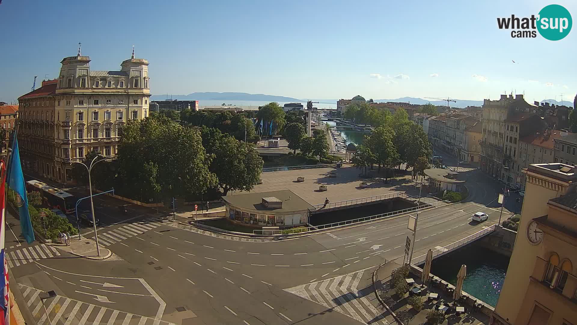 Rijeka –  Rječina, Fiumara and Tito square