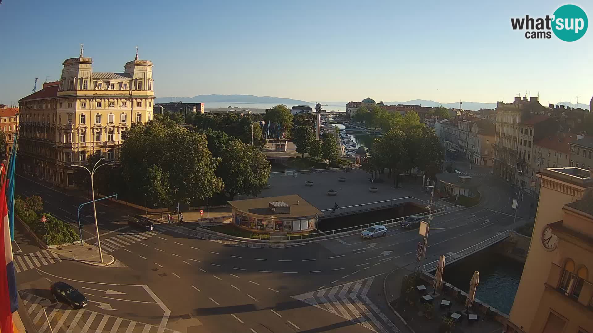 Rijeka –  Rječina, Fiumara and Tito square