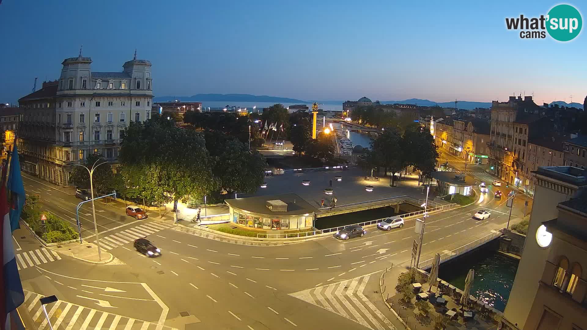 Rijeka –  Rječina, Fiumara and Tito square