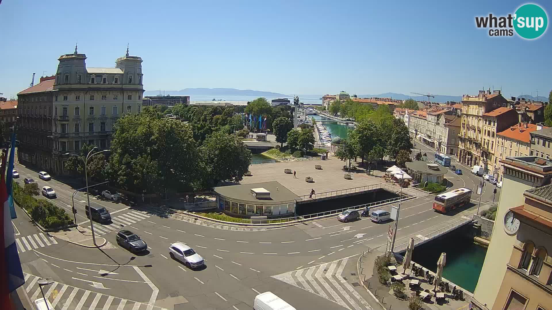 Rijeka –  Rječina, Fiumara and Tito square