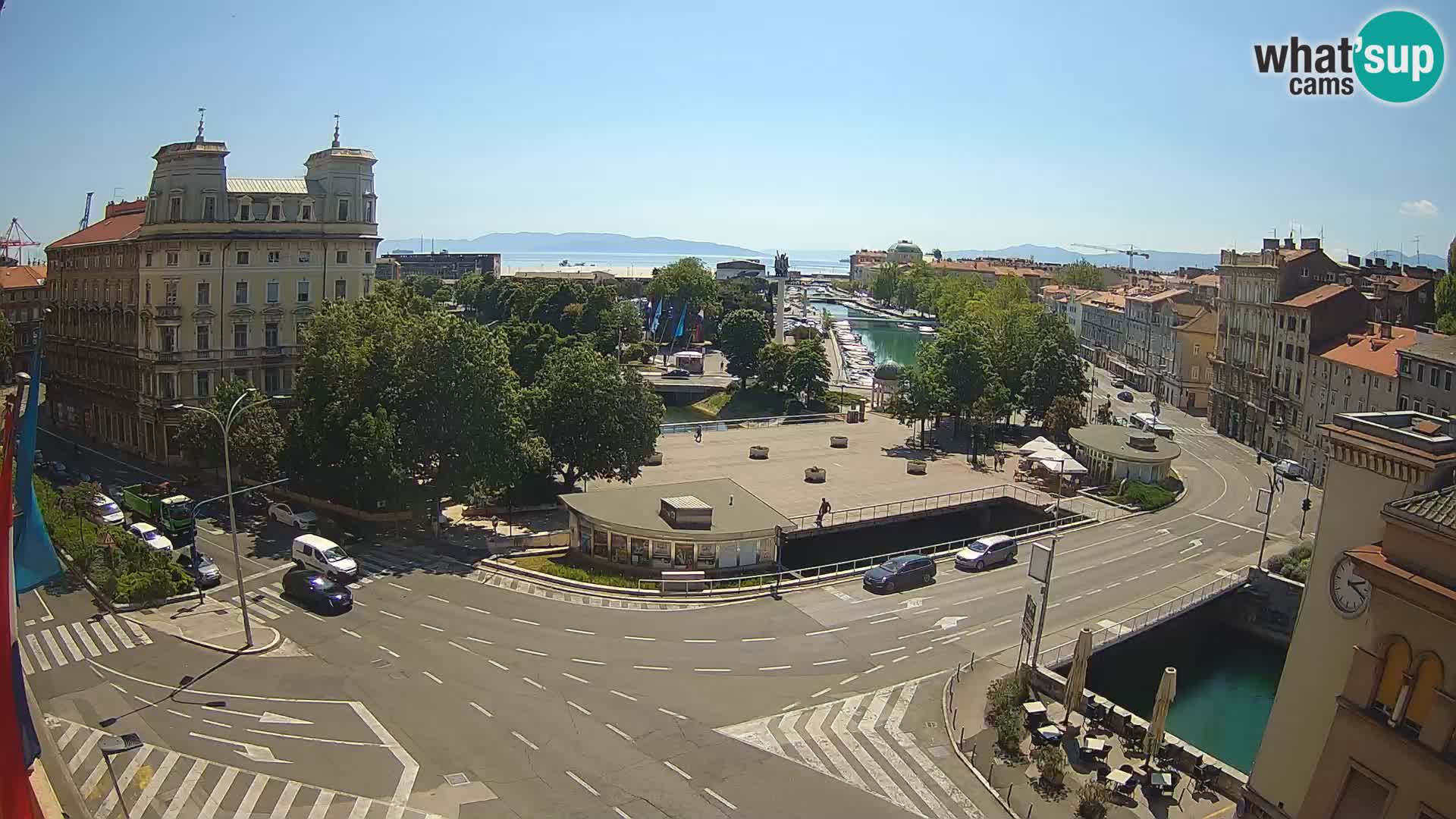 Rijeka –  Rječina, Fiumara and Tito square