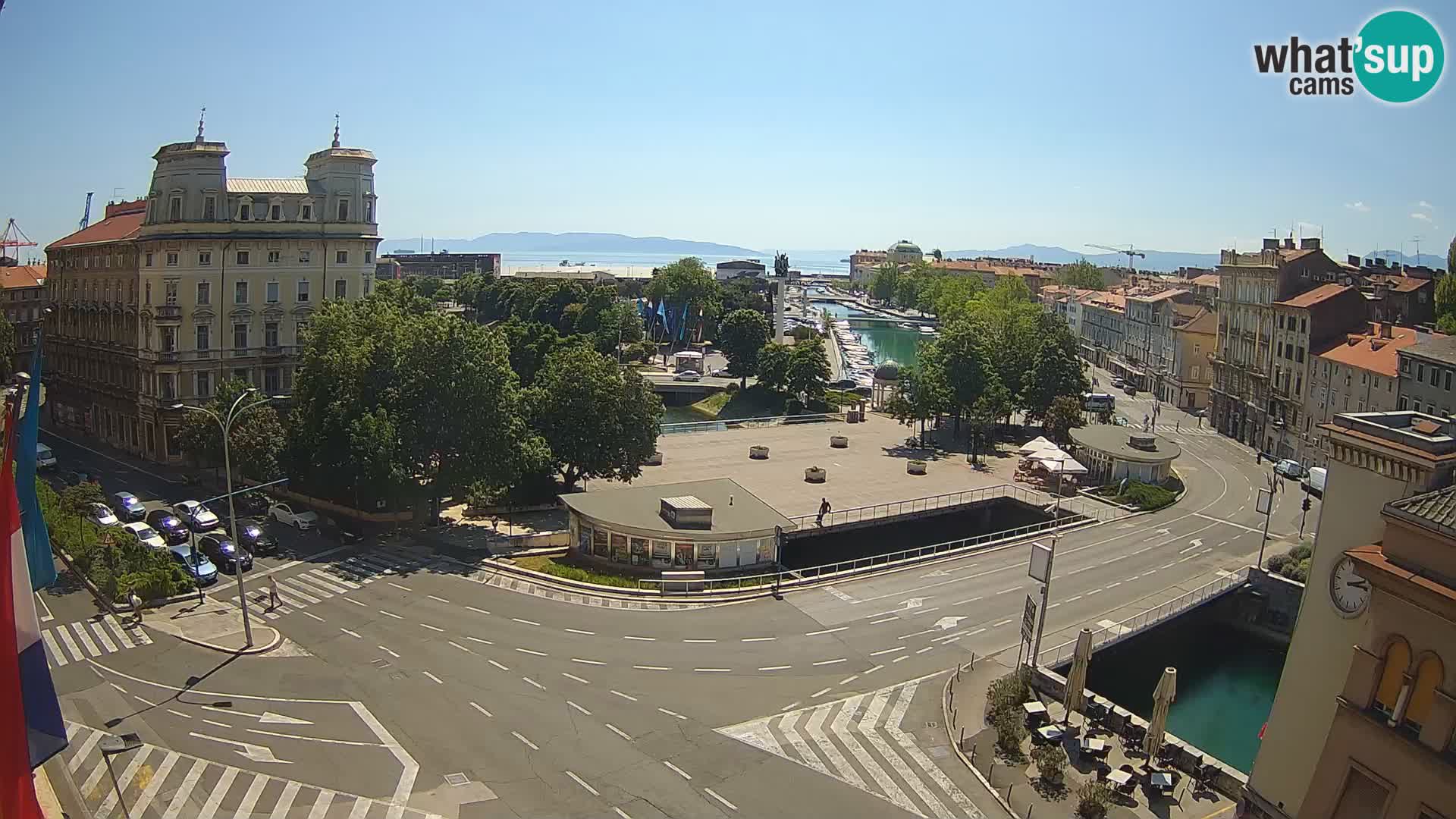 Rijeka –  Rječina, Fiumara and Tito square