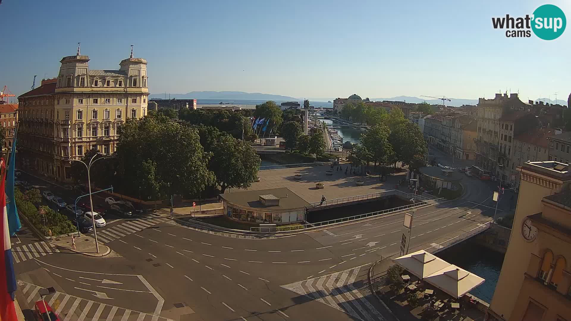 Rijeka –  Rječina, Fiumara and Tito square