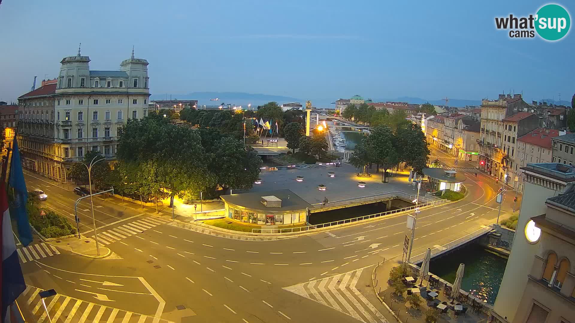 Rijeka –  Rječina, Fiumara and Tito square