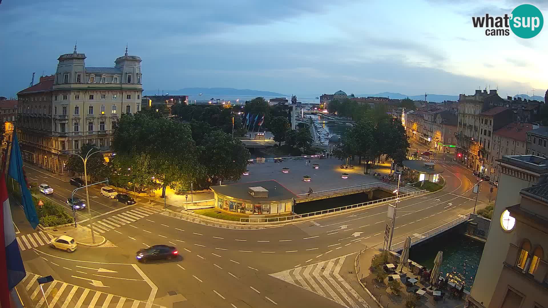 Rijeka –  Rječina, Fiumara and Tito square