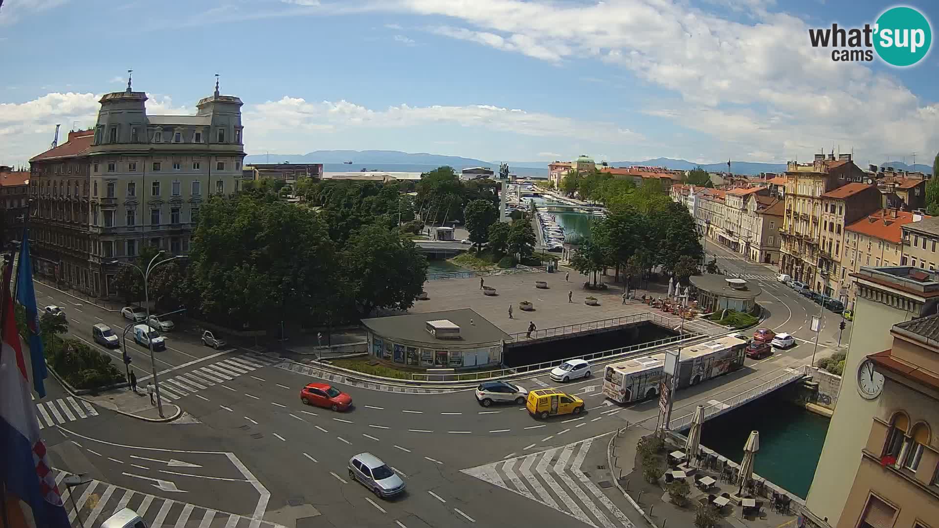 Rijeka – Titov trg in Fiumara