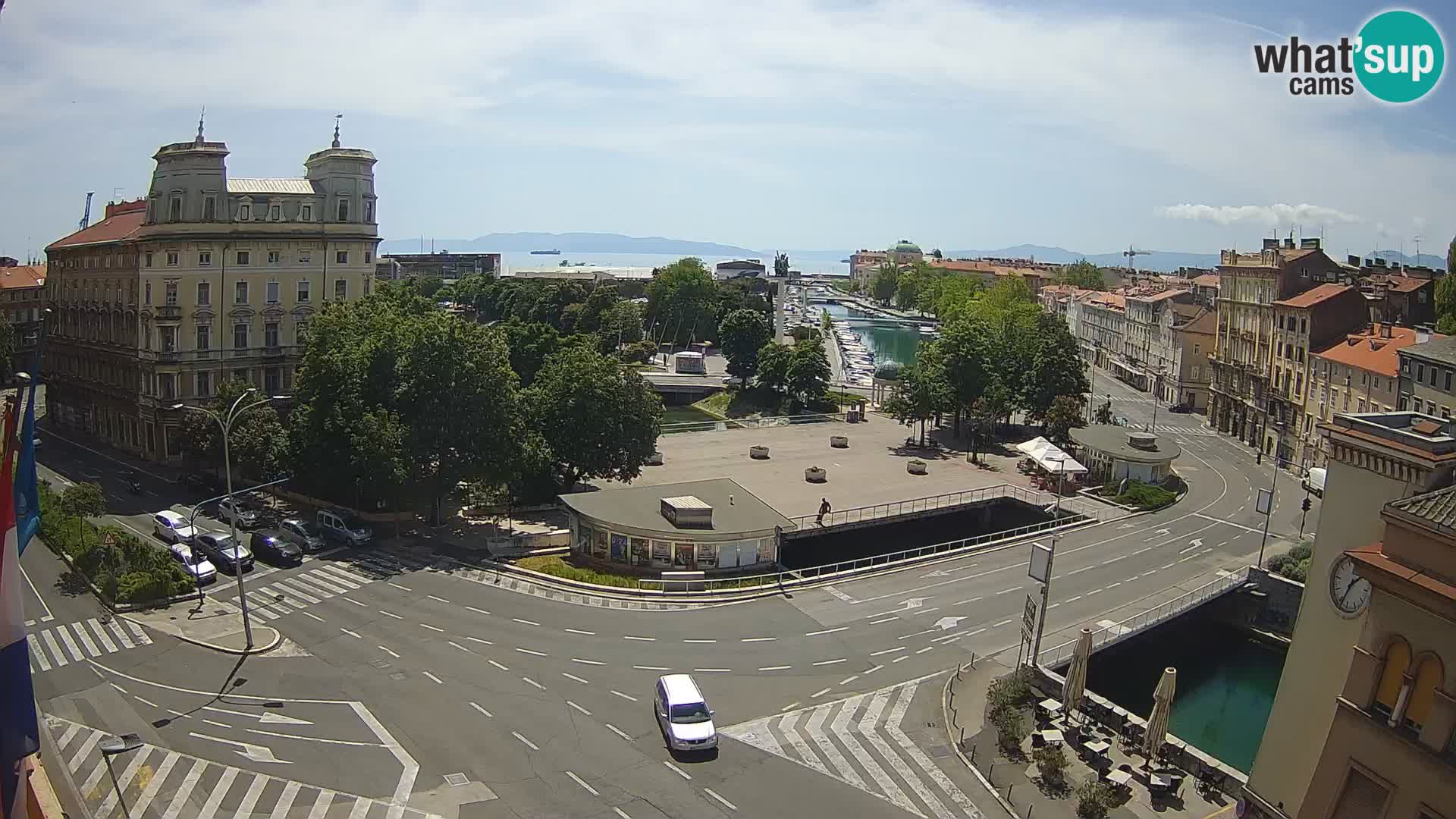 Rijeka –  Rječina, Fiumara and Tito square