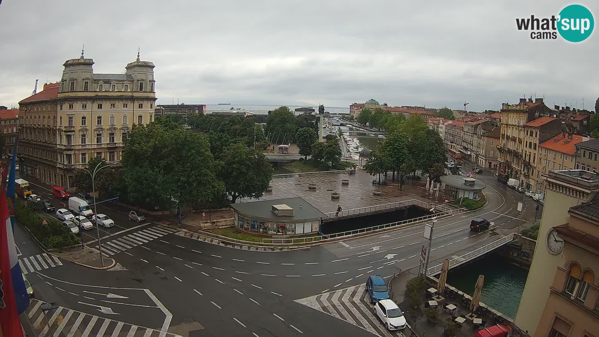 Rijeka –  Rječina, Fiumara and Tito square