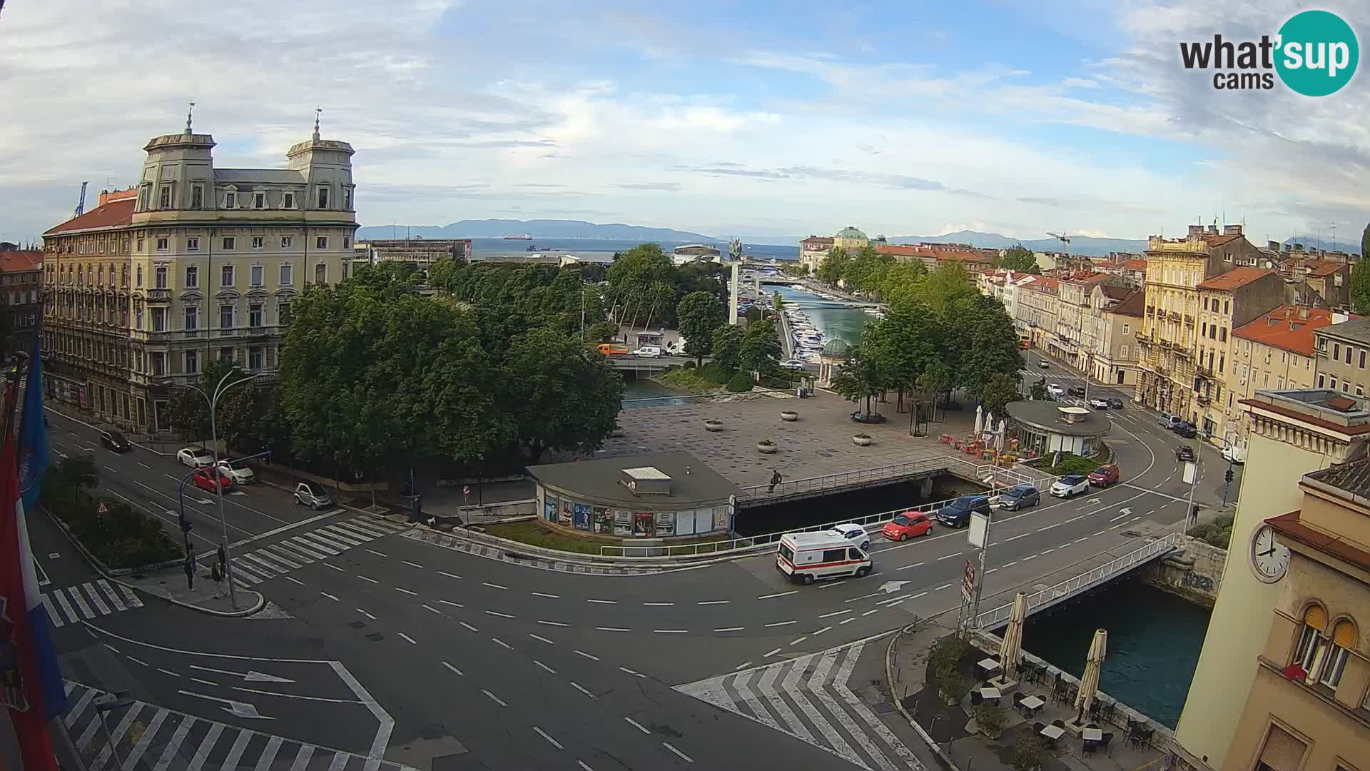 Rijeka –  Rječina, Fiumara and Tito square