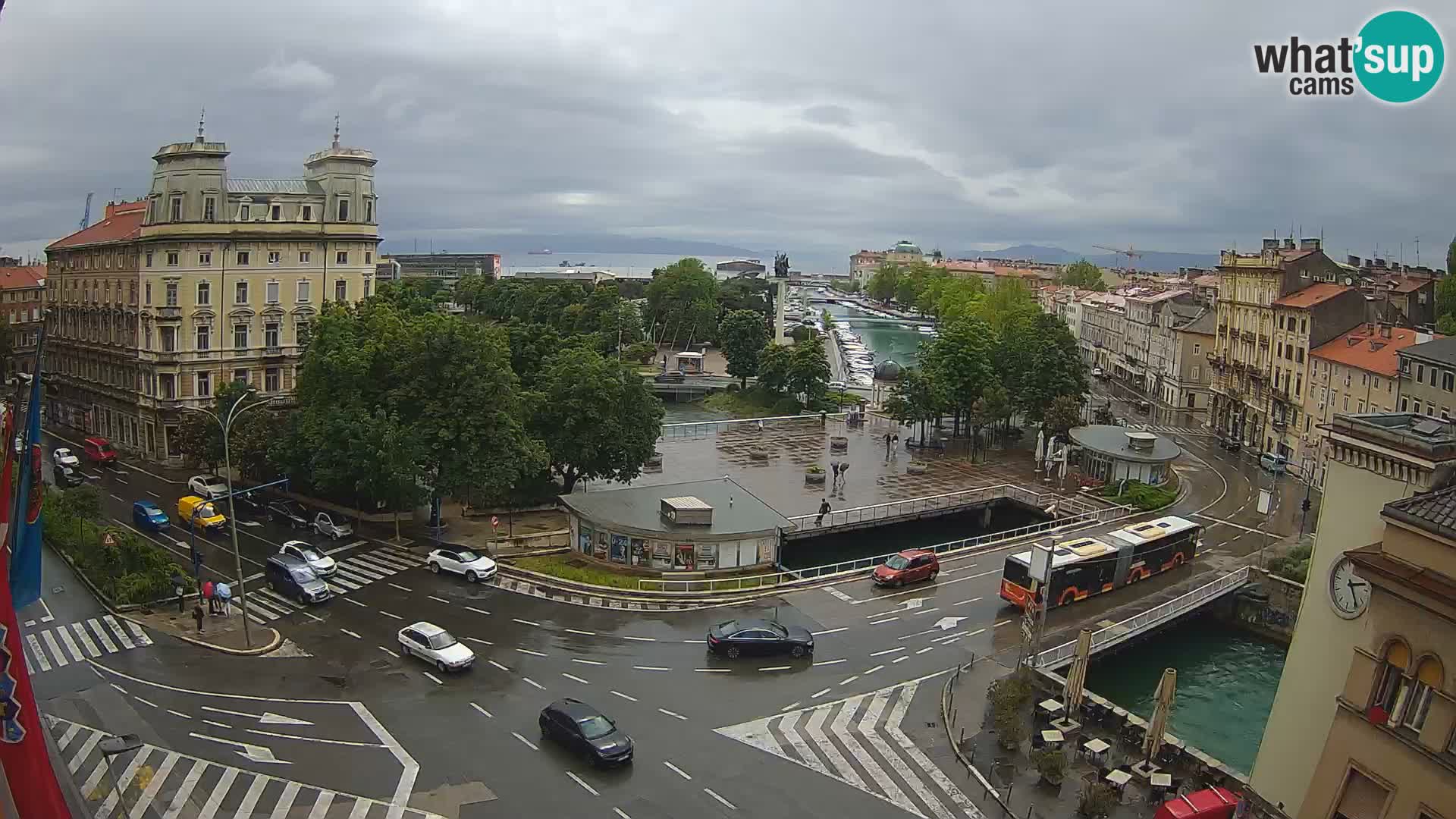 Rijeka – Titov trg in Fiumara