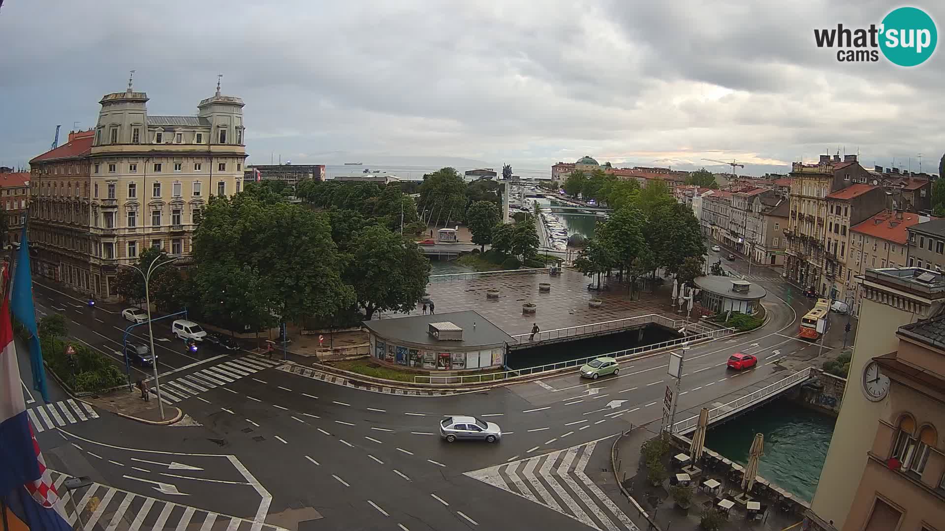 Rijeka –  Rječina, Fiumara and Tito square