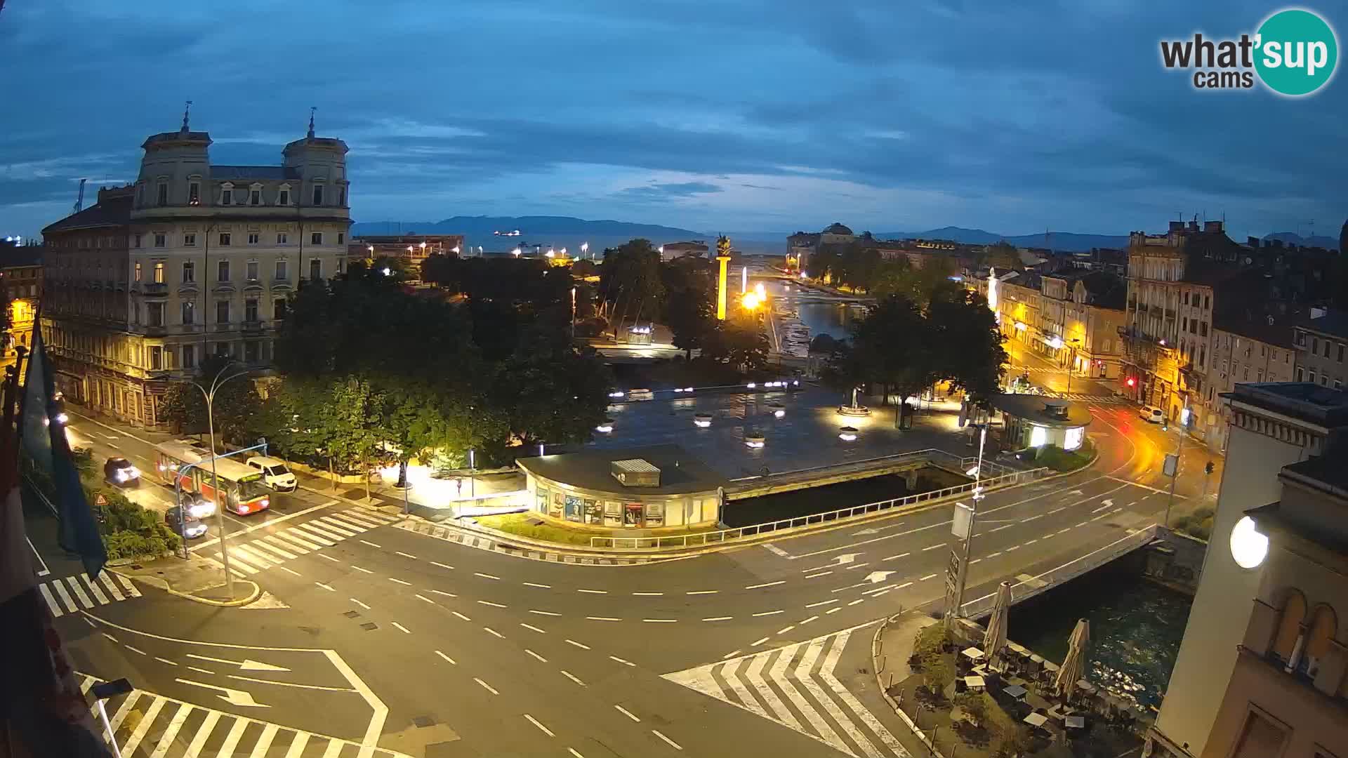 Fiume – Piazza Tito e Fiumara