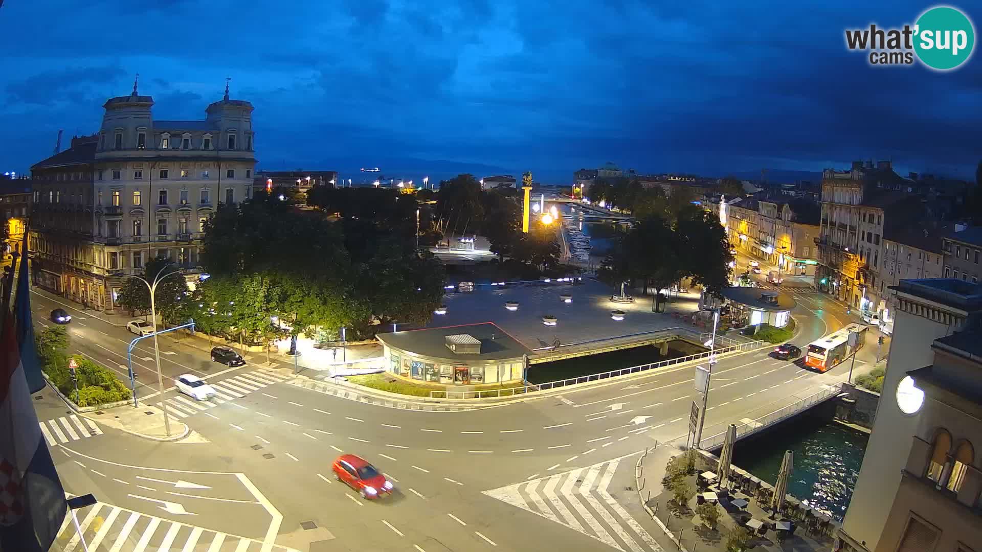 Rijeka – Titov trg in Fiumara