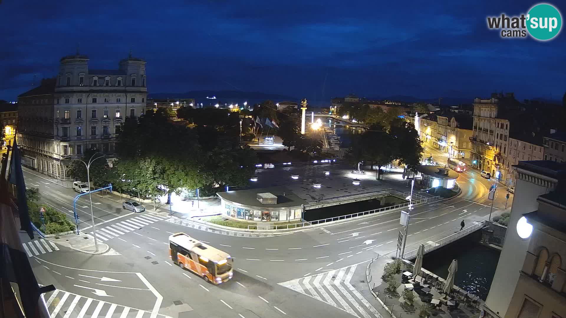 Rijeka –  Rječina, Fiumara and Tito square